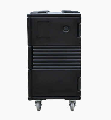 Σχεδιασμός πρόσβασης διπλής πόρτας 120L με μπροστινή φόρτωση μονωμένο φορέα τροφίμων για τροφοδοσία Hot Food Transport Logistics