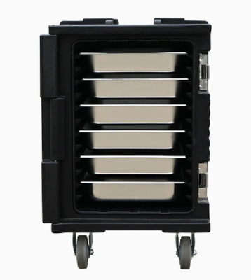 90L Mobile Catering Food Pan Carrier All-Terrain Wheeled Design για υπαίθριες εκδηλώσεις Υπηρεσία δεξιώσεων