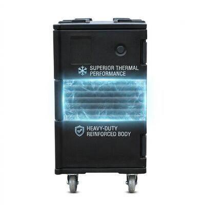 Ξενοδοχείο Φαγητό Παν Carrier Box 42L Υπερ-Σιωπηλή Απομονωμένη Θήκη Εφοδιασμού Εστιατορίων