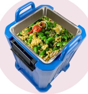 παν μεταφορείς τροφίμων 50L Rotomoulded μονωμένοι προϊόντα για τα καυτά τρόφιμα