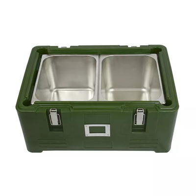  Premium 30L Μονωμένο Δοχείο Μεταφοράς Φαγητού Top-Loading GN Pan Container  Μεταφορά Ζεστού Κρύου