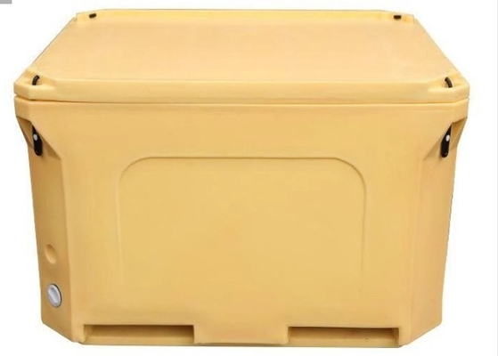 Topgreen 1000L Απομονωμένο δοχείο μεταφοράς τροφίμων σε ζωηρό κίτρινο