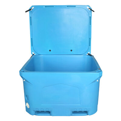 Επικίνδυνο 660L Rotomolded Cooler Box με 50mm PU Foam και Folk Lift bottom για μεταφορά ψαριών