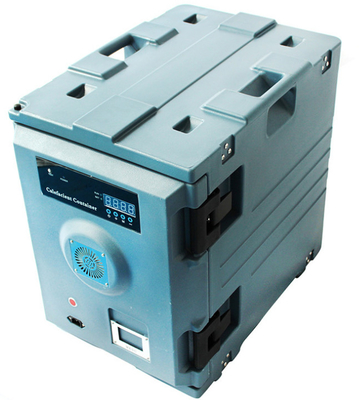Stackable κάρρα μεταφορών τροφίμων LLDPE ηλεκτρικά 90 λίτρο