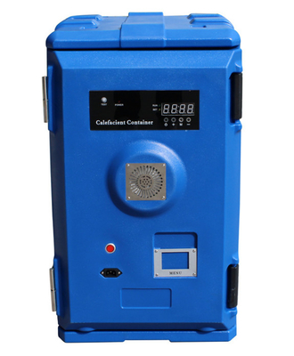 παν μεταφορέας τροφίμων 220V θερμαμένος 110V, μονωμένος 120L μεταφορέας μαγκάών τροφίμων