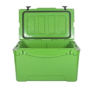 Προσαρμοσμένο πιό δροσερό κιβώτιο 50L Rotomolded, μονωμένο πλαστικό παγοκιβώτιο αλιείας