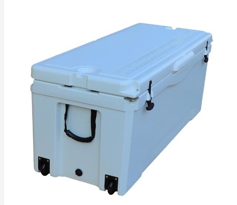 180L μεγάλα τροχοφόρα δοχεία ψύξης Rotomolded
