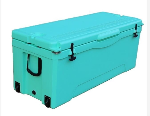 180L μεγάλα τροχοφόρα δοχεία ψύξης Rotomolded