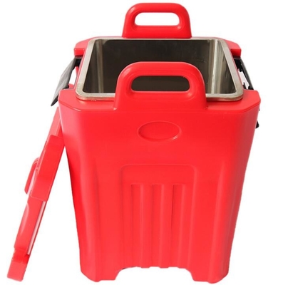 Stackable μονωμένος 40L μεταφορέας σούπας με το SS μέσα