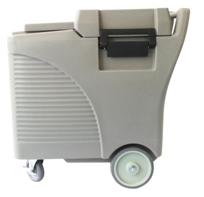 Βαθμός τροφίμων εμπορικός πάγος Caddy LLDPE 125L στις ρόδες