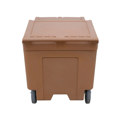 Μονωμένη ελαφριά εύκολη μεταφορά Caddy 110L δοχείων πάγου