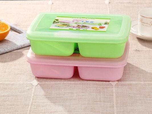 Φιλικό BPA ελεύθερο PP πλαστικό Bento καλαθάκι με φαγητό Eco για τα παιδιά