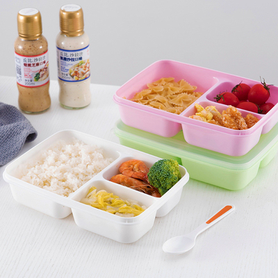 Φιλικό BPA ελεύθερο PP πλαστικό Bento καλαθάκι με φαγητό Eco για τα παιδιά