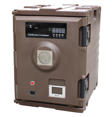 Stackable κάρρα μεταφορών τροφίμων LLDPE ηλεκτρικά 90 λίτρο